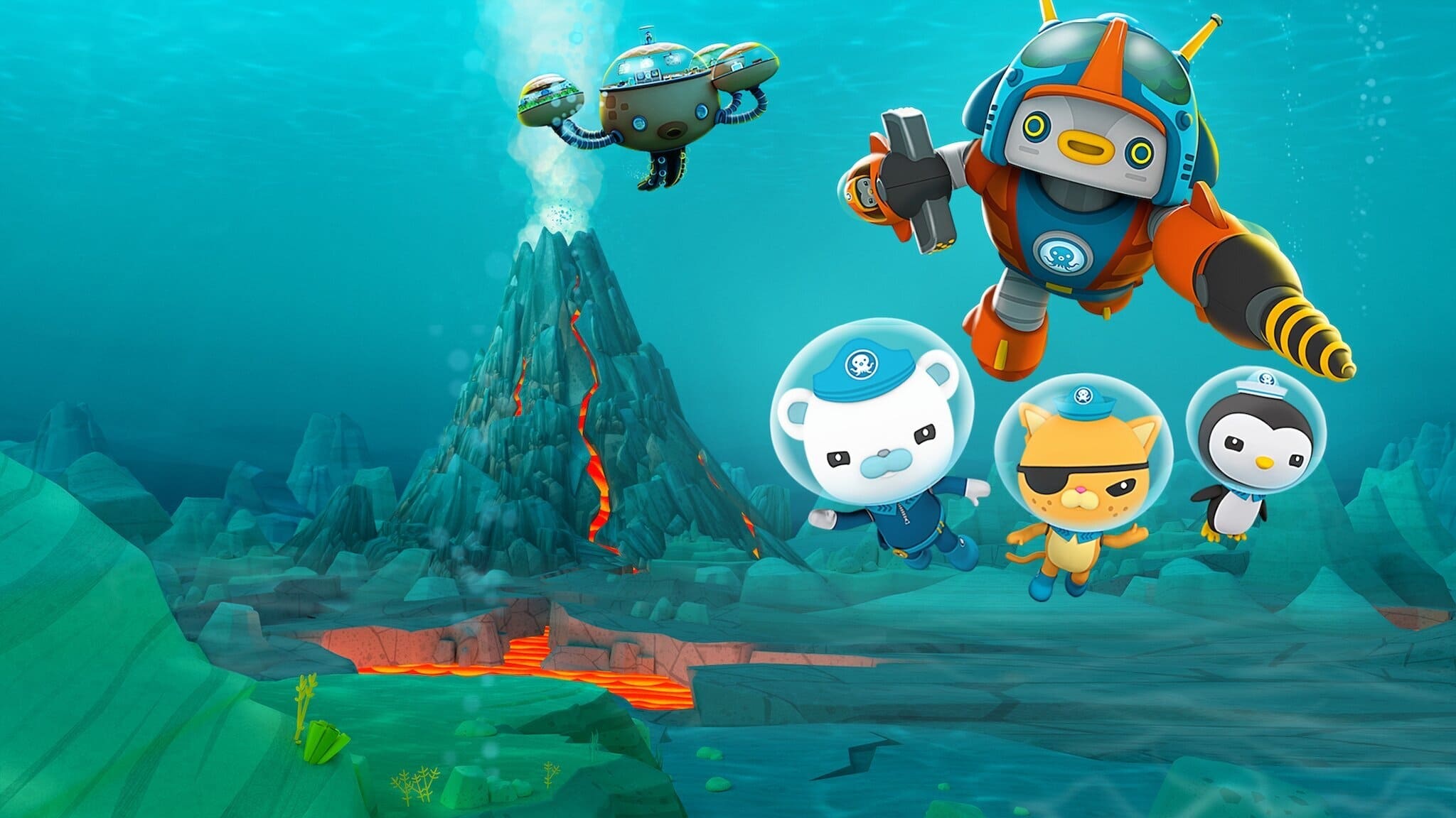 انیمیشن اختانوردها: حلقه آتش Octonauts: The Ring of Fire 2021